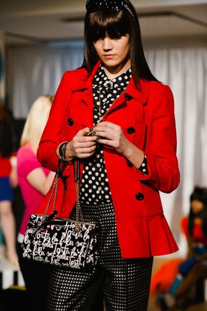 Reference image illustrating Kate Spade Fall 2012 Collection: A Burst of Color, Pattern, and Whimsy at New York Fashion Week