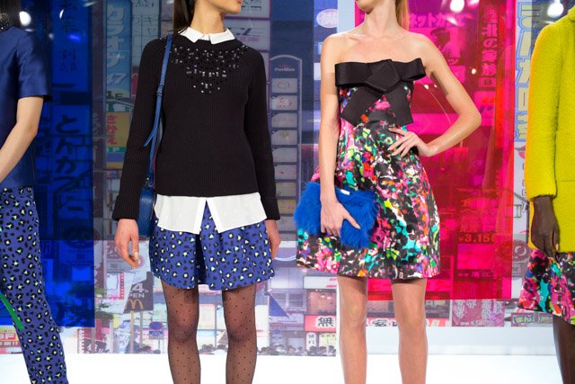 Reference image illustrating Kate Spade Fall 2014 Handbags: Faux Fur, Novelty Shapes & Editorial Style