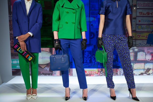 Reference image illustrating Kate Spade Fall 2014 Handbags: Faux Fur, Novelty Shapes & Editorial Style