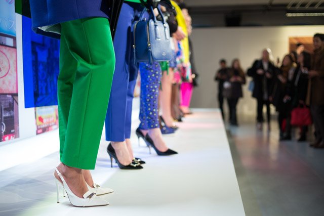 Reference image illustrating Kate Spade Fall 2014 Handbags: Faux Fur, Novelty Shapes & Editorial Style