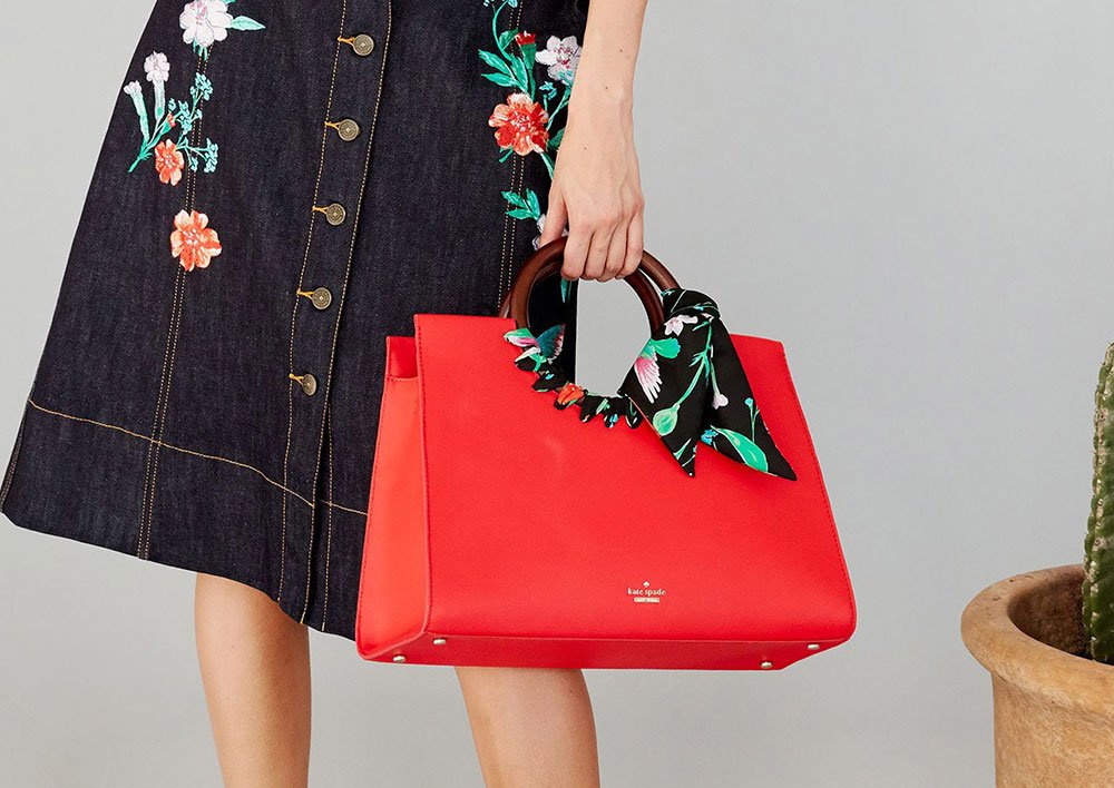 Reference image illustrating Kate Spade Pre-Fall 2017: Mexico City Colors and Textures Inspire a Bright Handbag Collection