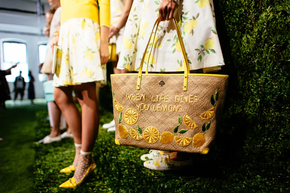 Reference image illustrating Kate Spade Spring 2014 Collection: A Whimsical Garden Party for Your Wardrobe