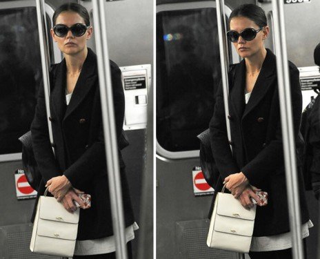 Katie Holmes’ White Top-Handle Bag: The Valextra Tip Tap That Stole the Show cover image