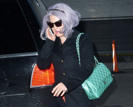 Kelly Osbourne's Rare Pearlized Seafoam Chanel Classic Flap: A Collector's Mystery thumbnail