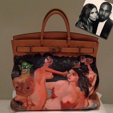 Kim Kardashian’s Custom George Condo Hermès HAC: A Closer Look at Kanye West’s Artistic Gift thumbnail