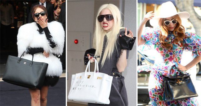 Lady Gaga's Most Iconic Handbag Moments: From Chanel to Hermès thumbnail