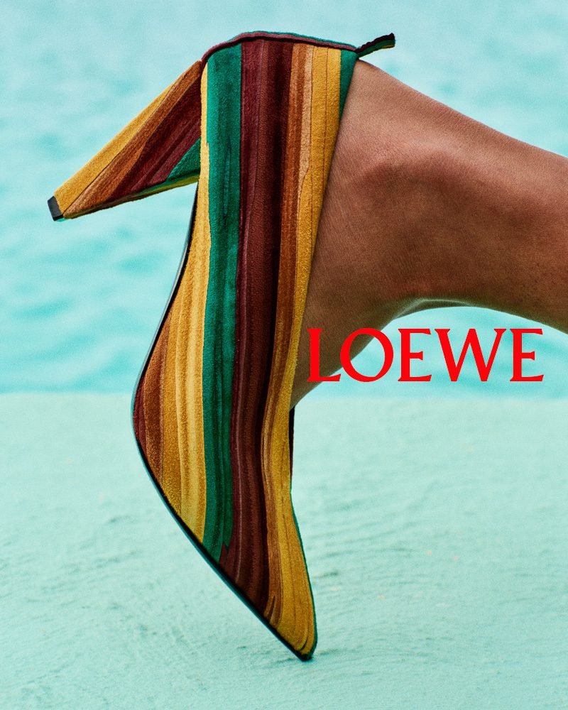 Reference image illustrating Loewe Pre-Fall 2026: Amazona 180, Flamenco Updates & New Silhouettes