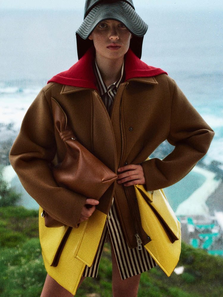 Reference image illustrating Loewe Scarf Bag Debuts: A Whimsical Sculptural Carryall in Mini and Medium Sizes
