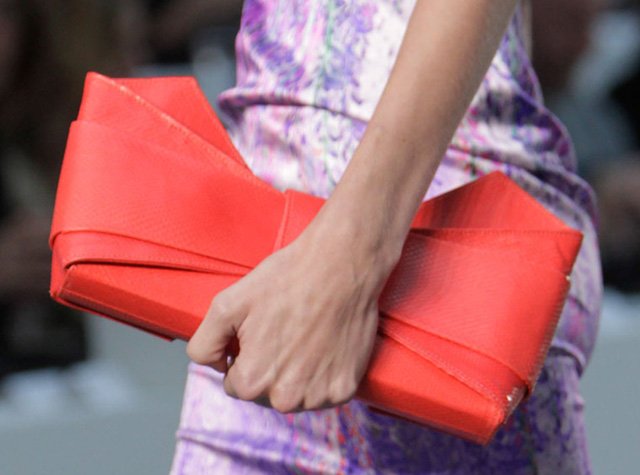 Reference image illustrating London Fashion Week Spring 2014: The 10 Most Memorable Handbags