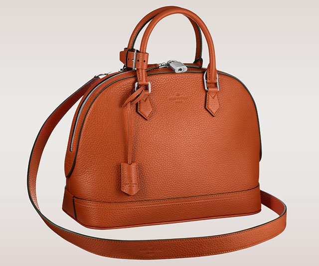 Reference image illustrating Louis Vuitton Alma Bag in Taurillon Leather: A Quiet Luxury Makeover for the Parnasséa Collection
