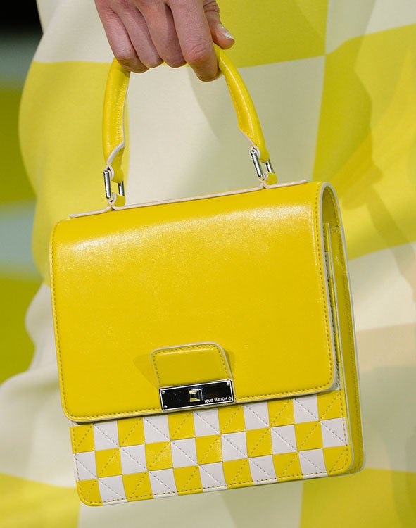 Reference image illustrating Louis Vuitton Spring 2013 Handbags: A Deep Dive into the Damier-Focused Collection