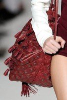 Reference image illustrating Marc Jacobs Spring 2010 Handbags: Lattice Leather, Fringe, and Quilted Details