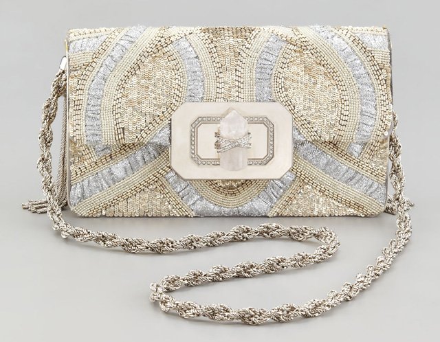 Reference image illustrating Marchesa Clutches and Shoulder Bags Arrive at Neiman Marcus: A Closer Look at the Sparkle