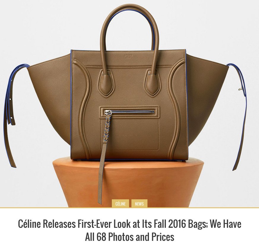 Reference image illustrating May 2016’s Most-Loved PurseBlog Posts: Céline, Chanel & Saint Laurent Highlights
