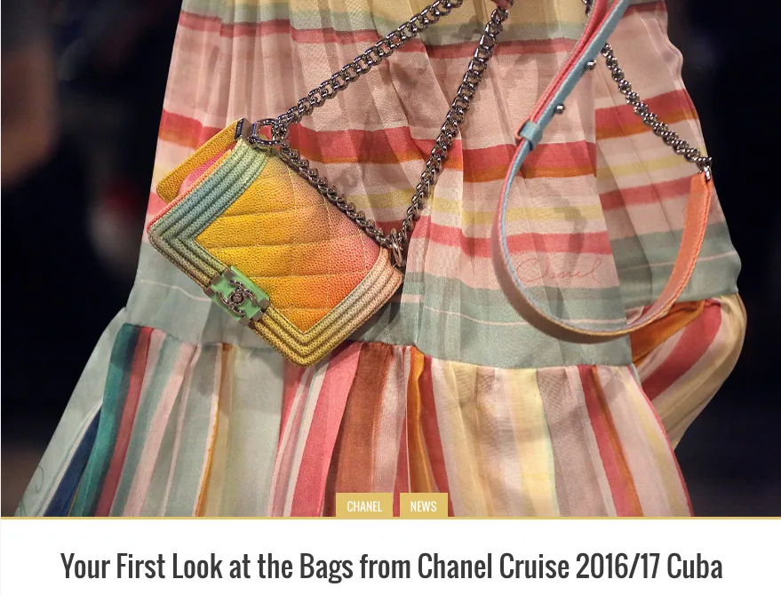 Reference image illustrating May 2016’s Most-Loved PurseBlog Posts: Céline, Chanel & Saint Laurent Highlights