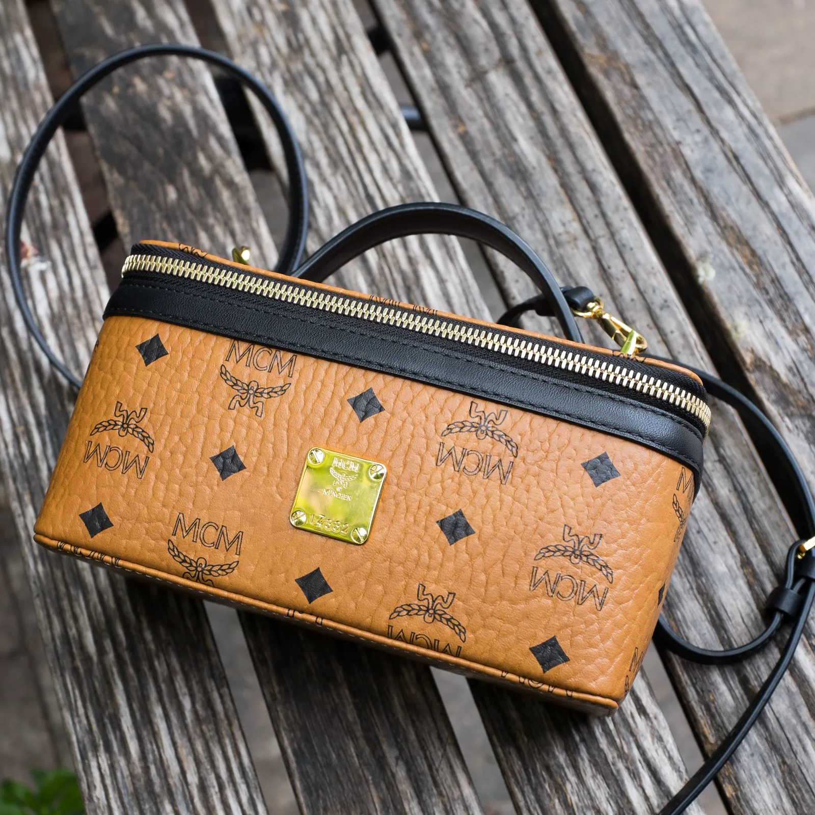 Reference image illustrating MCM Rockstar Vanity Case: The Festival-Ready Bag Inspired by Rihanna