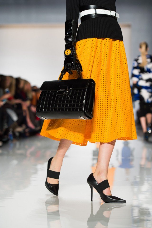 Reference image illustrating Michael Kors Fall 2013 Runway: 11 Striking Moments from the Bright Lights, Fast City Collection