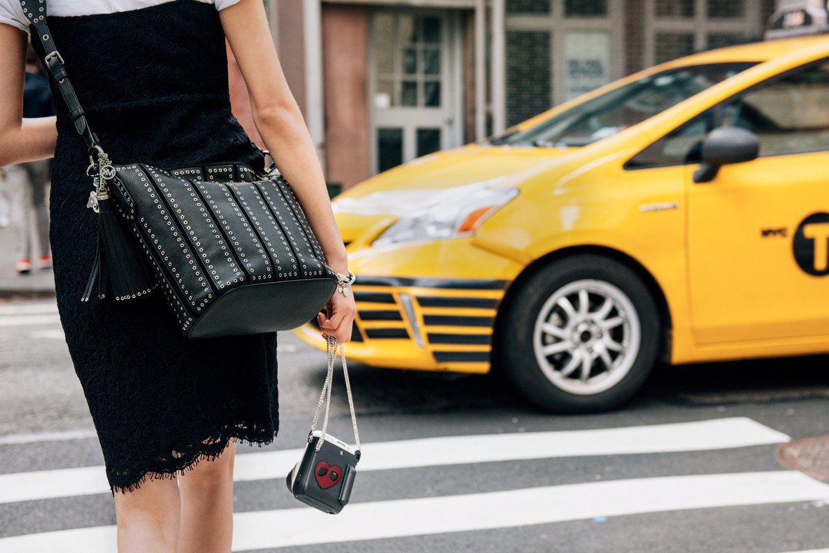 Reference image illustrating Michael Kors 'The Walk' Campaign: Solange Knowles and Trendsetters Star in NYC Street Style Shoot
