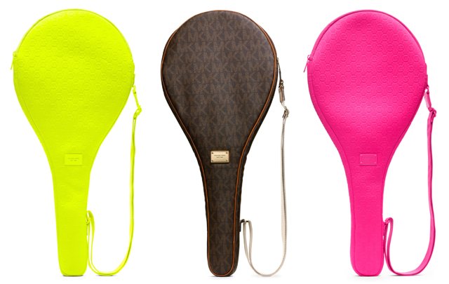Reference image illustrating MICHAEL Michael Kors Jet Set Tennis Racket Covers: Sporty Luxury for Weekend Play