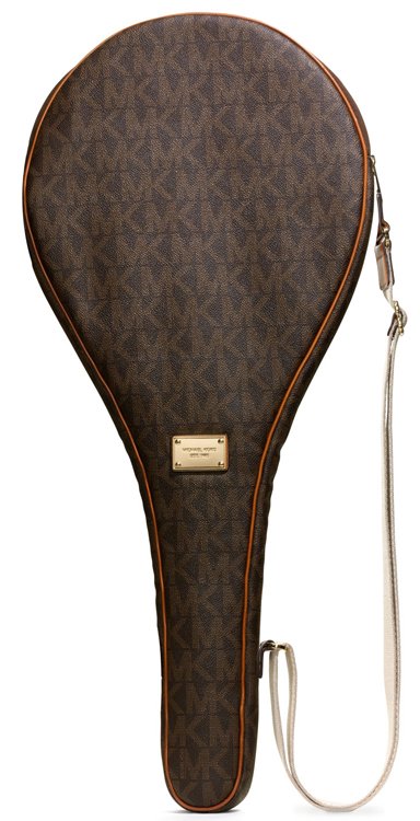 Reference image illustrating MICHAEL Michael Kors Jet Set Tennis Racket Covers: Sporty Luxury for Weekend Play
