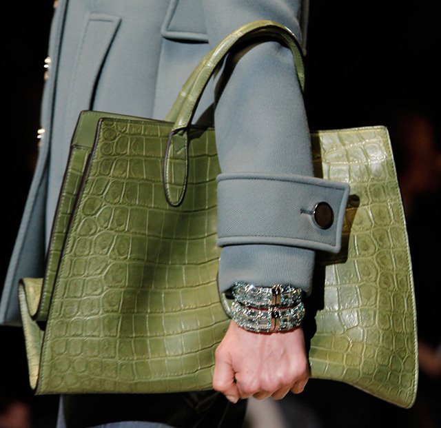Reference image illustrating Milan Fashion Week Fall 2014: The Most Covetable Handbags from the Runways