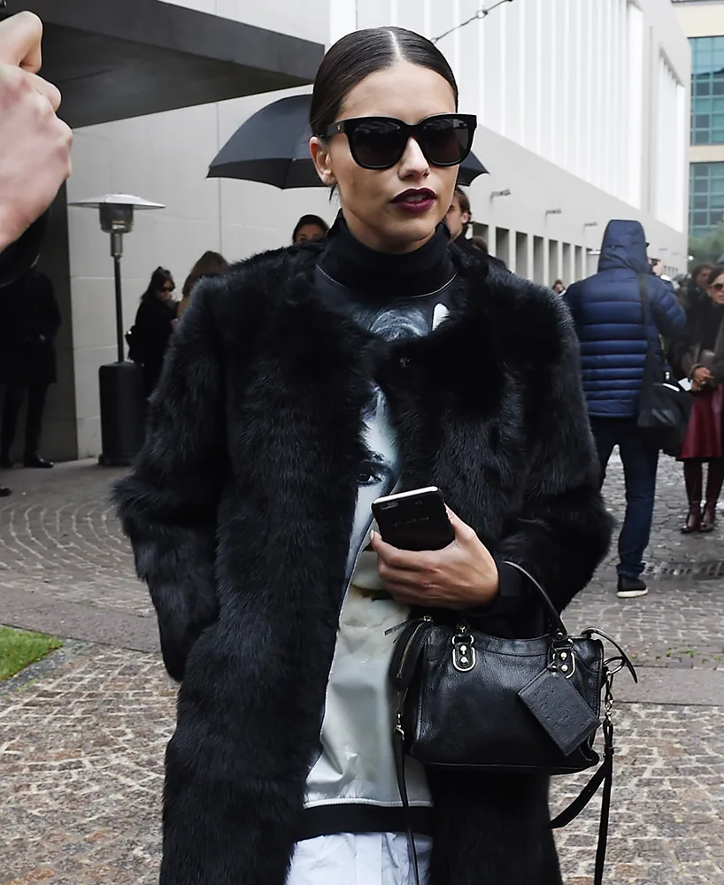Reference image illustrating Milan Fashion Week Spring 2017: The Most Memorable Celebrity Handbag Moments