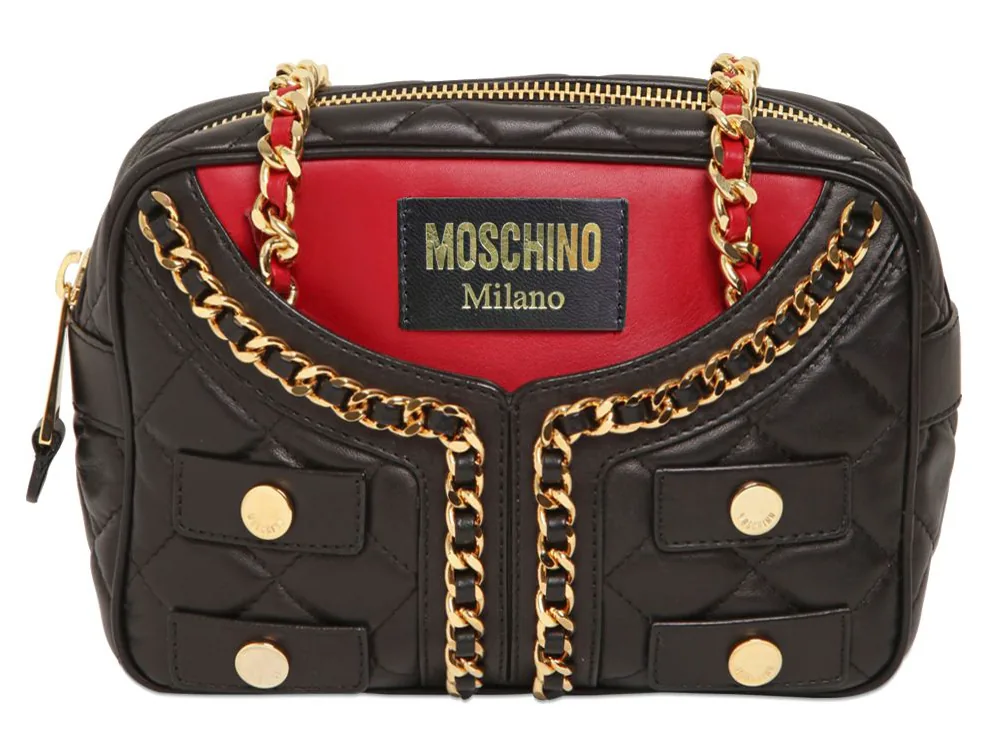 Reference image illustrating Moschino Jacket Bags Review: Are the Biker and Quilted Styles Worth the Hype?