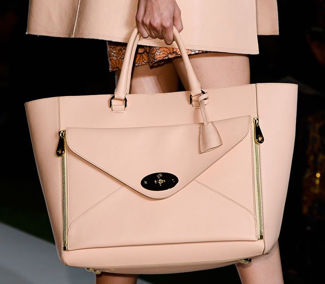 Reference image illustrating Mulberry Spring 2013 Handbags: The Willow Tote and Del Rey Bag Steal the Show