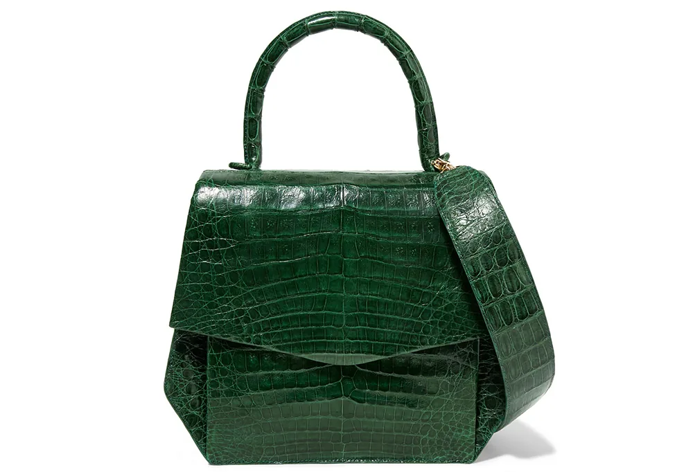 Reference image illustrating Nancy Gonzalez Crocodile Handbags: Understated Luxury and Exotic Craftsmanship