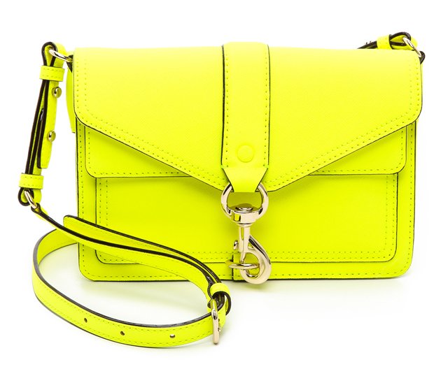 Reference image illustrating Neon Yellow Handbags and Accessories: The Season’s Boldest Trend Returns