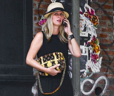 Nicky Hilton Revives a Vintage Louis Vuitton Trocadero from 2006 for a Downtown Lunch thumbnail