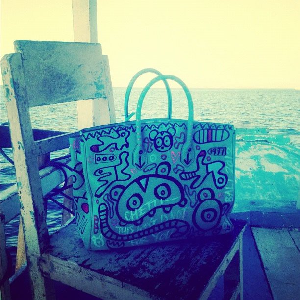 Reference image illustrating Nicola Formichetti’s Custom Hermès Birkin: Art, Attitude, and a Permanent Marker