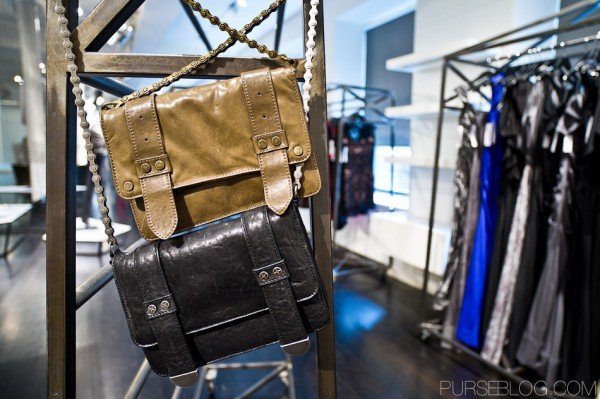 Reference image illustrating Nicole Miller Fall 2011 Handbag Collection: Edgy Bicycle Chain Designs