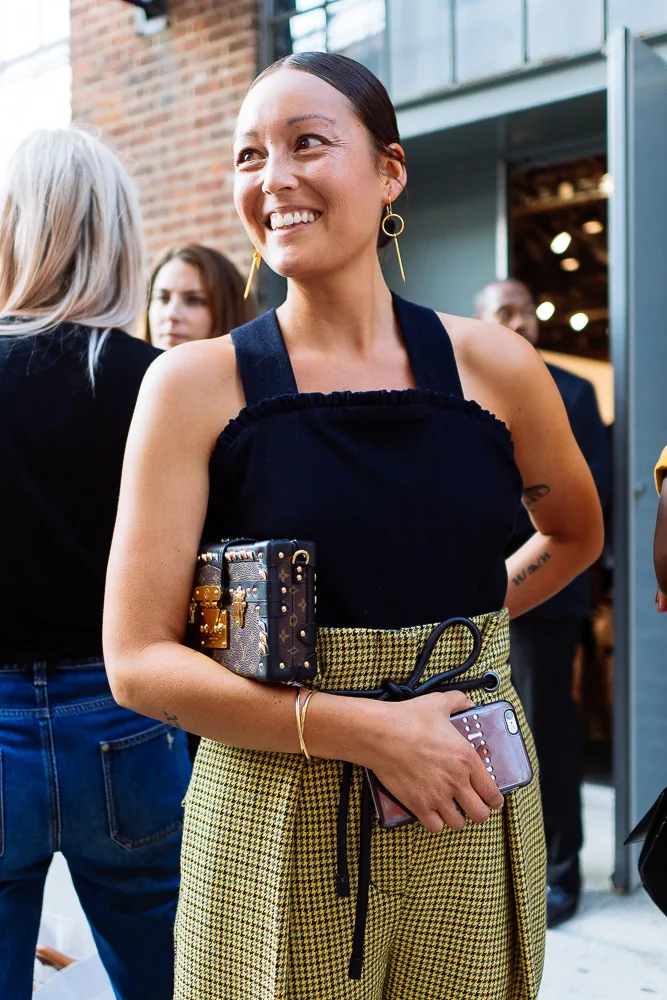 Reference image illustrating NYFW S/S 2017 Day 6: The Most Coveted Handbags Spotted on the Streets