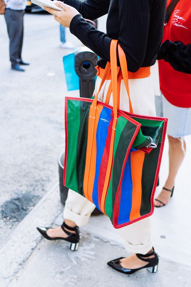 Reference image illustrating NYFW S/S 2017 Day 6: The Most Coveted Handbags Spotted on the Streets