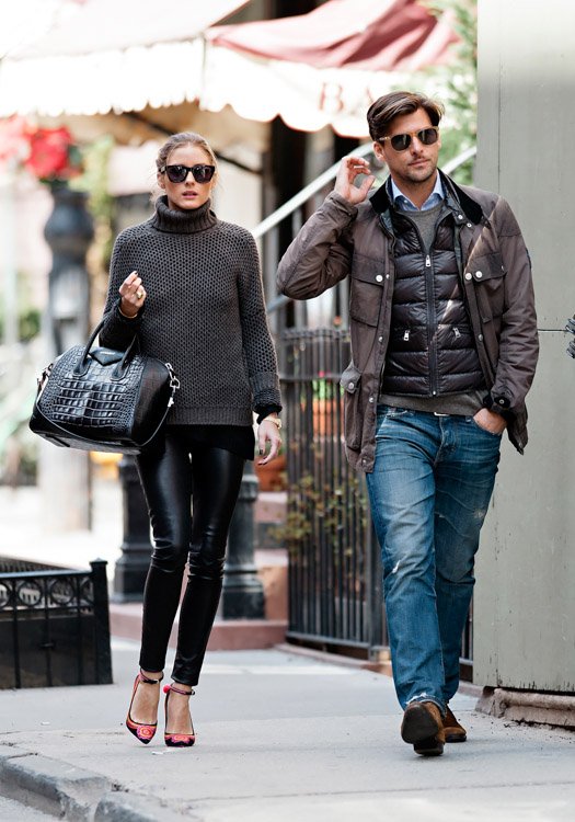 Reference image illustrating Olivia Palermo’s Croc-Embossed Givenchy Antigona Bag: A Street Style Masterpiece