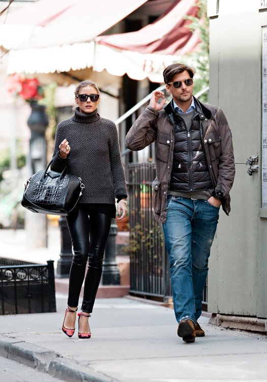 Reference image illustrating Olivia Palermo’s Croc-Embossed Givenchy Antigona Bag: A Street Style Masterpiece