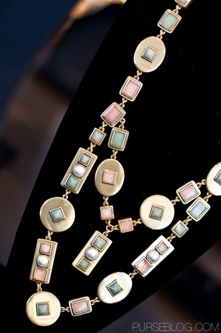 Reference image illustrating Oscar de la Renta Resort 2012 Handbags: A Backstage Look at Exquisite Craftsmanship