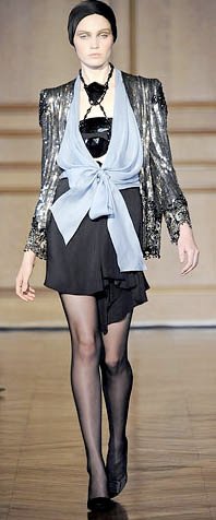 Reference image illustrating Paris Haute Couture Week Fall 2009: The Best Handbag Moments from Lacroix, Chanel, Dior & Gaultier