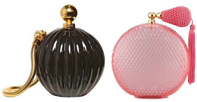 Reference image illustrating Perfume Bottle Clutches: Lanvin vs. Charlotte Olympia – A Luxe Evening Bag Trend