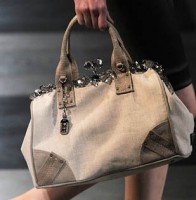 Reference image illustrating Prada Spring 2010 Handbags: A Closer Look at the Clear Vinyl Trend