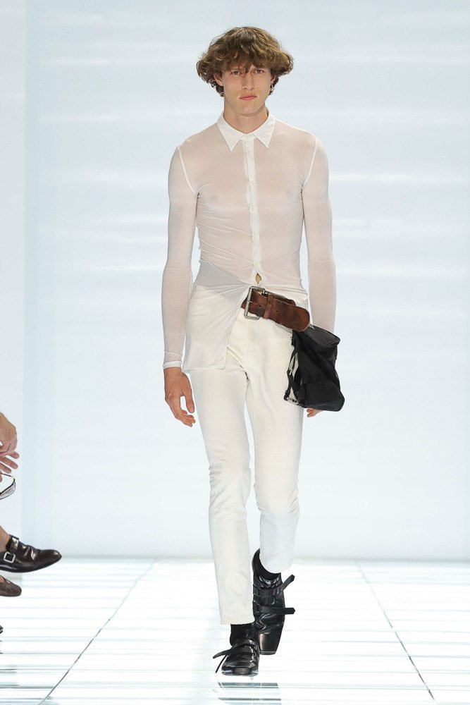 Reference image illustrating Prada Spring 2027 Menswear: Bags That Redefine Wearable Luxury and Self-Expression