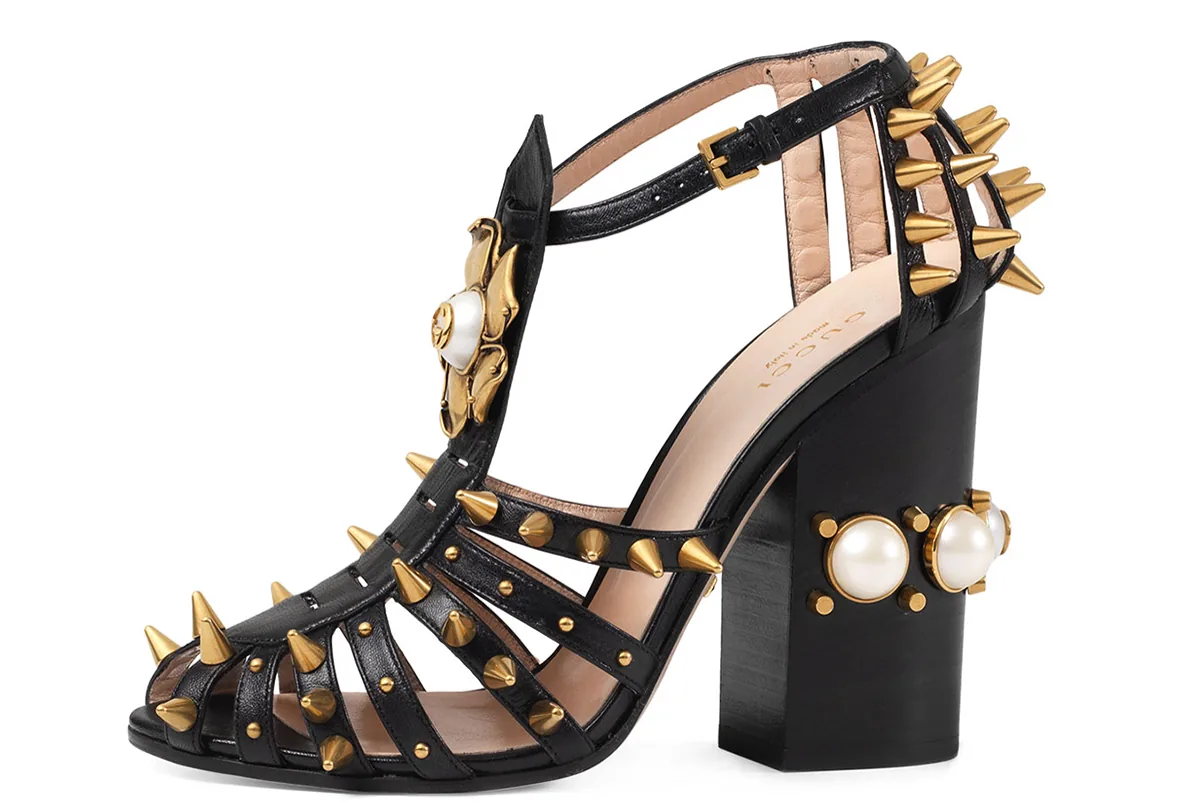 Reference image illustrating Pre-Fall 2016 Shoe Edit: Cutout Boots, Embellished Sandals & More from Top Designers