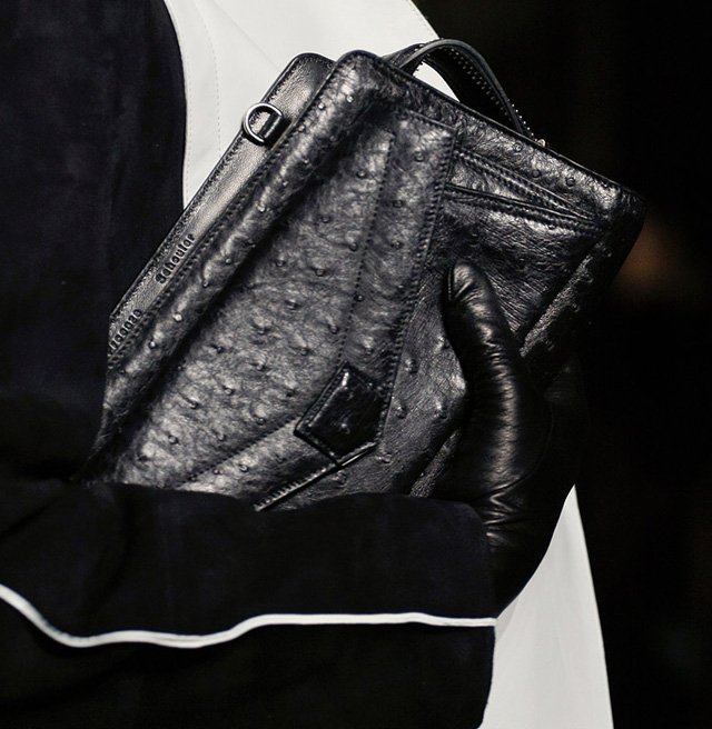 Reference image illustrating Proenza Schouler Fall 2013 Day Clutches: The PS1 and PS13 Go Handheld