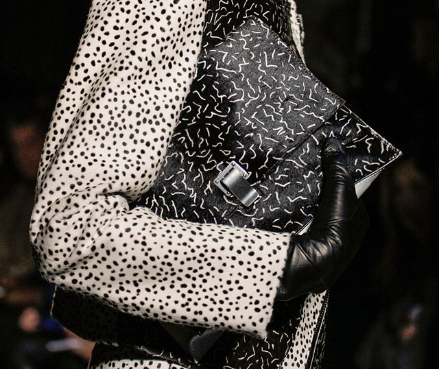 Reference image illustrating Proenza Schouler Fall 2013 Day Clutches: The PS1 and PS13 Go Handheld