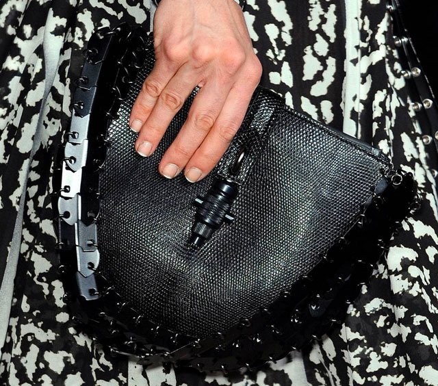 Reference image illustrating Proenza Schouler Spring 2013 Handbags: Record Bag and Futuristic Patchwork Purses