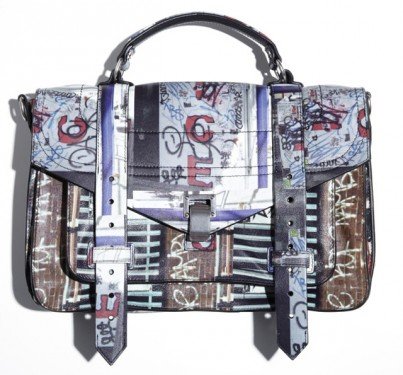Proenza Schouler Spring 2013 PS1 Bags: Bold Printed Leathers and Woven Details thumbnail
