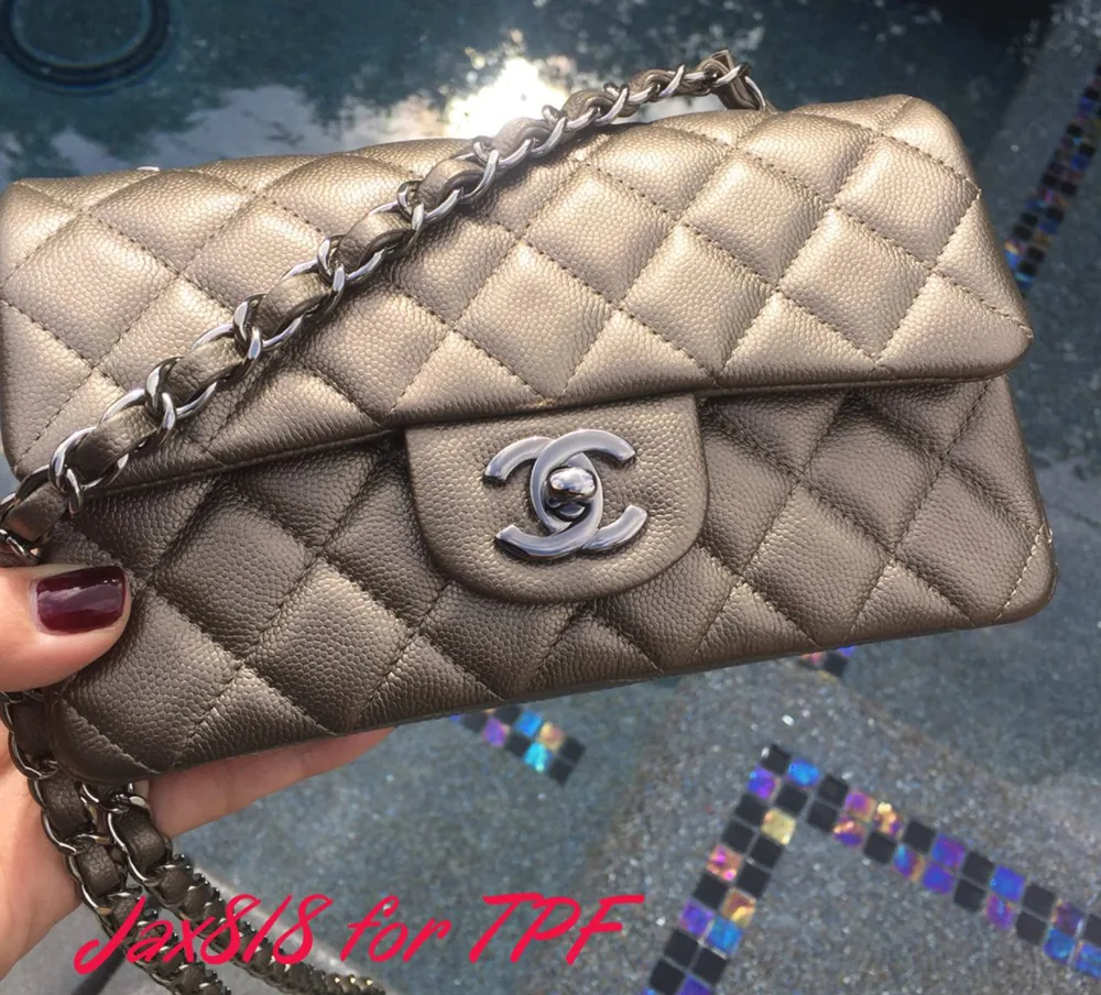 Reference image illustrating PurseForum Weekly Roundup: Chanel Mini Flap, LV City Steamer & Jimmy Choo Fall Finds