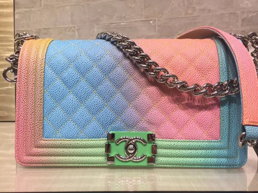 Reference image illustrating PurseForum Weekly Roundup: Chanel Rainbow Boy Bag, Céline Belt Bag & More November 2016 Highlights