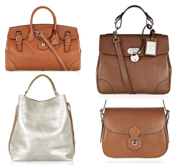Ralph Lauren Collection Handbags Arrive at Net-a-Porter: Ricky Satchel, Tiffin Tote & More cover image